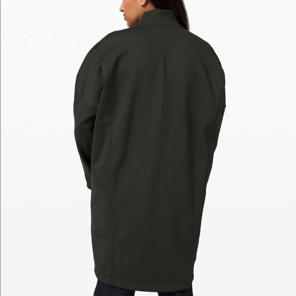 Lululemon Take A Stroll Jacket -Heather Dark Olive - Picture 4 of 5